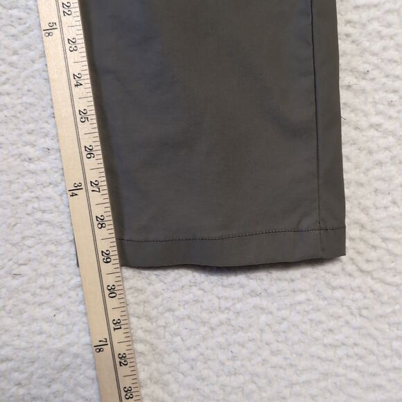 Eddie Bauer Men’s 36x30 Horizon Olive Straight Stretch Trail Pants Comfort Waist - Picture 4 of 8